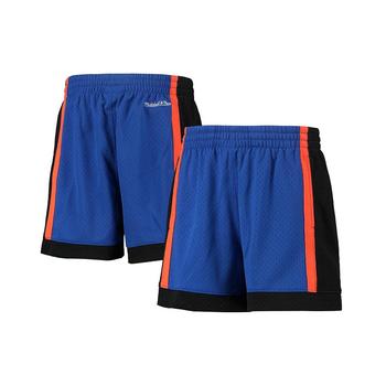 Mitchell and Ness | Women's Royal New York Knicks Jump Shot Shorts商品图片,