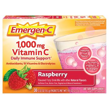 商品维生素C泡腾片 树莓口味 富含抗氧化剂和维生素B族 促进健康 ,商家Walgreens,价格¥81图片