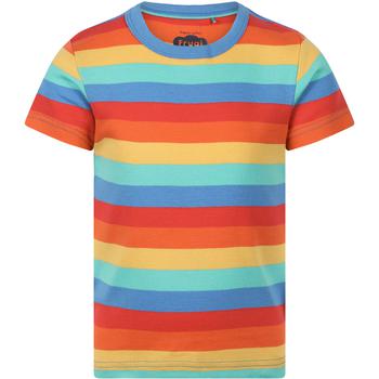 推荐Organic cotton colorful striped t shirt商品