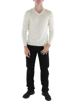 Club Room | Mens Merino Wool V-Neck Sweater 2.9折起, 独家减免邮费