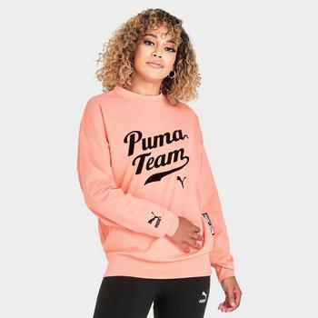 推荐Women's Puma Team Crew Sweatshirt商品