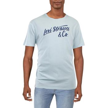 推荐Levi's Mens Cotton Logo T-Shirt商品