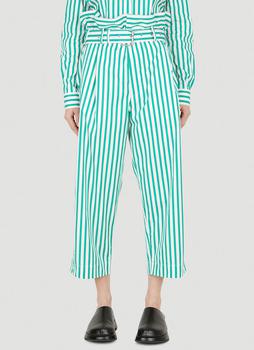 推荐Striped Pants in Green商品