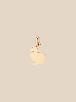 商品Mini Dodo pendant in 18 kt yellow gold图片