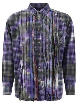 Needles正品, Needles | Needles Patchwork Long-Sleeved Shirt商品图片 6.3折