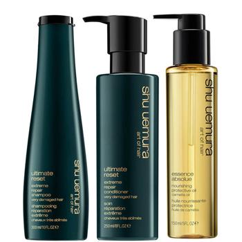 植村秀北京, Shu Uemura | Shu Uemura Art of Hair The Strength and Shine Essential Trio for Damaged Hair商品图片 