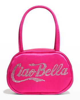 amina muaddi是什么牌子, Amina Muaddi | Superamini Bella Ciao Bella Satin Bag商品图片 