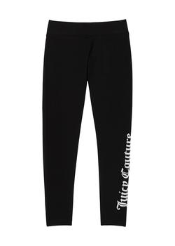juicy couture价格, Juicy Couture | KIDS Black logo stretch-cotton leggings (3-7 years)商品图片 