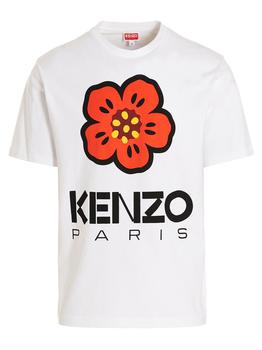 商品Kenzo | Kenzo Boke Flower Printed Crewneck T-Shirt,商家Cettire,价格¥681图片