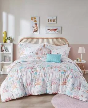 Urban Habitat | Iris Woodland Animals 4-Pc. Comforter Set,商家Macy's,价格¥602