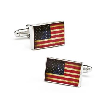推荐Vintage USA Flag Cufflinks商品