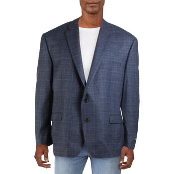 秋装拉夫劳伦西装, Ralph Lauren | Lauren Ralph Lauren Mens Lexington Wool Blend Plaid Two-Button Blazer商品图片 3.3折
