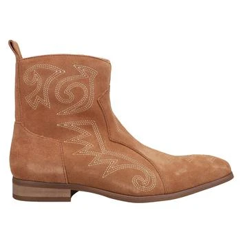 Dingo | Brooks Embroidered Round Toe Pull On Boots,商家SHOEBACCA,价格¥222