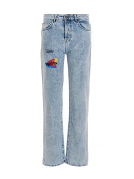 商品Msftsrep | 'High as I've ever been' jeans,商家Wanan Luxury,价格¥807图片