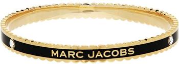 Marc Jacobs | Black & Gold 'The Medallion' Bracelet商品图片,