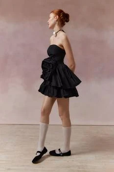 推荐Kimchi Blue Illiana Strapless Rosette Mini Dress商品