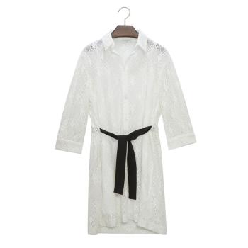 Sandro | SANDRO 女士白色连衣裙 R130051P-WHITE 商品图片,满$150享9.5折, 满折