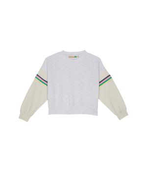 商品Vintage Havana Kids | Crop Color-Block Crew w/ Tape Stripe (Little Kids/Big Kids),商家Zappos,价格¥349图片