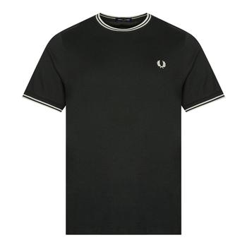 Fred Perry | Fred Perry Twin Tipped T-Shirt - Night Green商品图片,