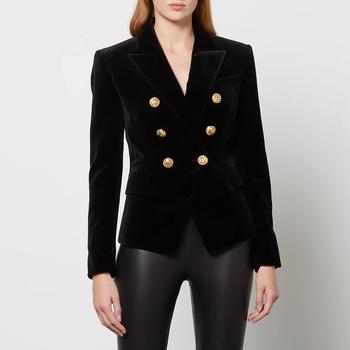 推荐Balmain Women's 6 Buttoned Velvet Jacket商品