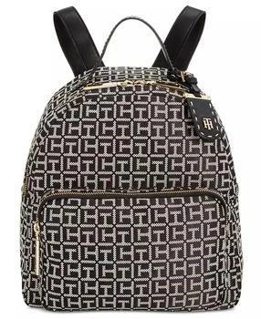 Tommy Hilfiger | Julia Logo Jacquard Dome Backpack,商家Macy's,价格¥658