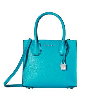 michael kors tote, Michael Kors | Michael Kors LG Conv Tote - Tile Blue商品图片 5折, 满$250减$20, 满减