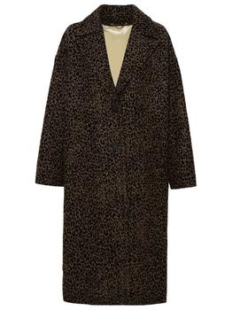 Golden Goose | Golden Goose Deluxe Brand Leopard Jacquard Coat商品图片,6.4折起