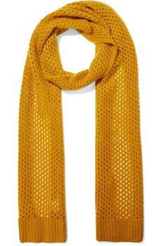 推荐Unbridled open-knit mohair-blend scarf商品