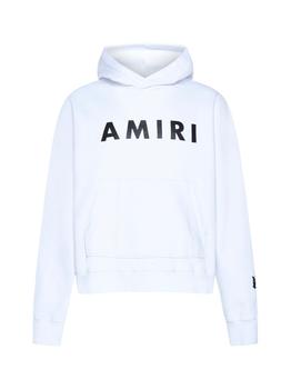 AMIRI | Amiri Logo Printed Long-Sleeved Hoodie商品图片,6.8折起