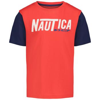 推荐Nautica Toddler Boys' Nautica Mesh Logo T-Shirt (2T-4T)商品