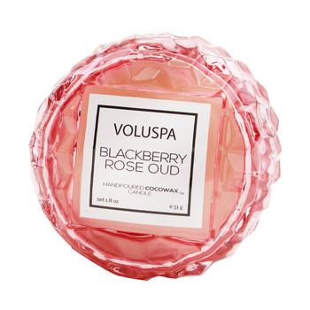 Voluspa | Voluspa 马卡龙香薰蜡烛 - 黑莓玫瑰乌德琴 51g/1.8oz商品图片,额外9.5折, 额外九五折
