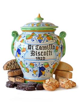 商品Di Camillo | Montelupo Leaf Ceramic Jar & Biscottis,商家Saks Fifth Avenue,价格¥1316图片