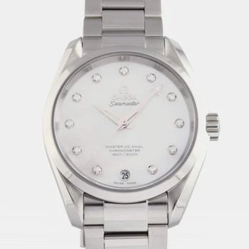 推��荐Omega White Stainless Steel Seamaster 231.10.39.21.55.002 Automatic Women's Wristwatch 38.5 mm商品