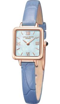 推荐Lola Rose Women's Dainty Dress Watch with Gemstone, Ladies Genuine Leather Strap Wrist Watch. Classic Gift for Her商品