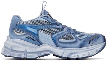推荐SSENSE Exclusive Blue Marathon Dip-Dye Sneakers商品