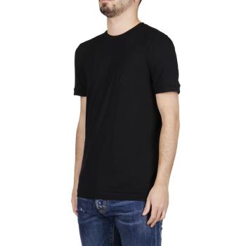 Giorgio Armani | GIORGIO ARMANI 乔治·阿玛尼 男士黑色T恤 3GST52-SJP4Z-UC99商品图片,满$100享9.5折, 满折