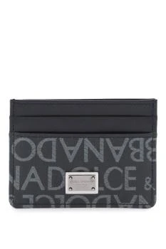 Dolce & Gabbana | coated jacquard cardholder 8056265104,商家La Vita HK,价格¥1046