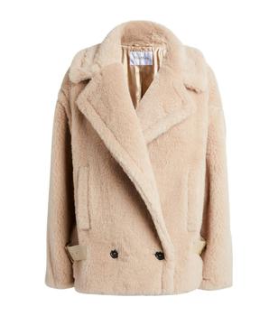 商品Max Mara | Alpaca-Wool Caserta Teddy Coat,商家Harrods,价格¥14179图片