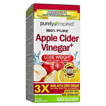 商品Purely Inspired | 100% Apple Cider Vinegar,商家Walgreens,价格¥91图片