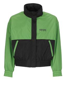 kenzo是什么牌子, Kenzo | Kenzo Logo Printed High-Neck Jacket商品图片 7.6折