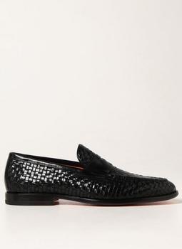 Santoni, Santoni | Santoni Flat shoes Black商品图片 6.9折