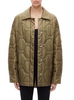 Shoreditch Ski Club | Wren Quilted Shirt商品图片,满$200减$50, 满减