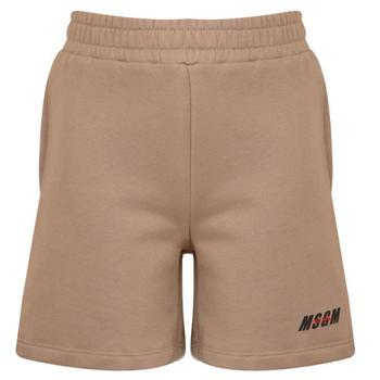 商品Beige Cotton Jersey Shorts图片