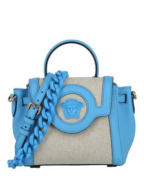 范思哲女包皮箱, Versace | Mini La Medusa Canvas Shoulder Bag商品图片 8.6折