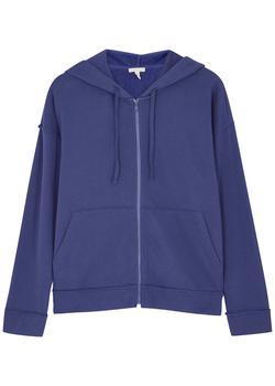 推荐Blue hooded cotton-jersey sweatshirt商品