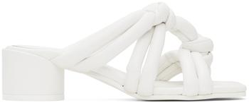 马吉拉鞋女鞋, MAISON MARGIELA | White Mignon Heeled Sandals商品图片 3.7折