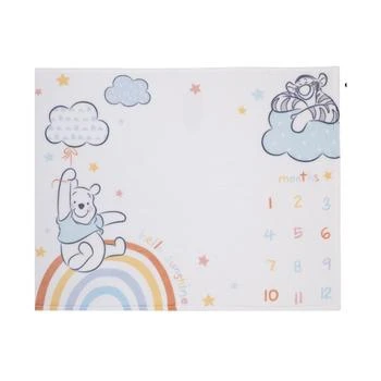 Disney | Winnie the Pooh Super Soft Milestone Baby Blanket Set, 2 Piece 