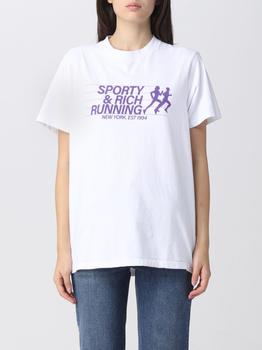 Sporty & Rich | Sporty & Rich t-shirt for woman商品图片,7折