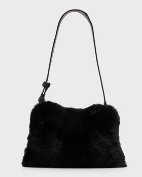 推荐Puffin Mini Faux-Fur Top-Handle Bag商品