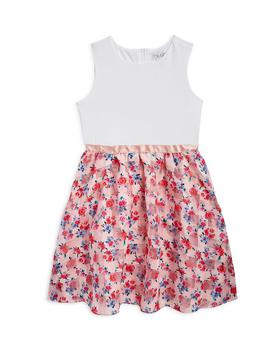 推荐Girls' Fit & Flare Floral Print Dress - Big Kid商品